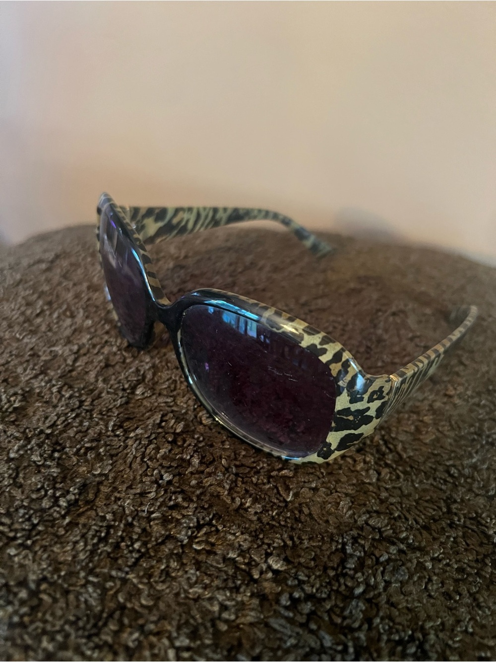 Animal Print Women’s Sunglasses - Leopard Pattern